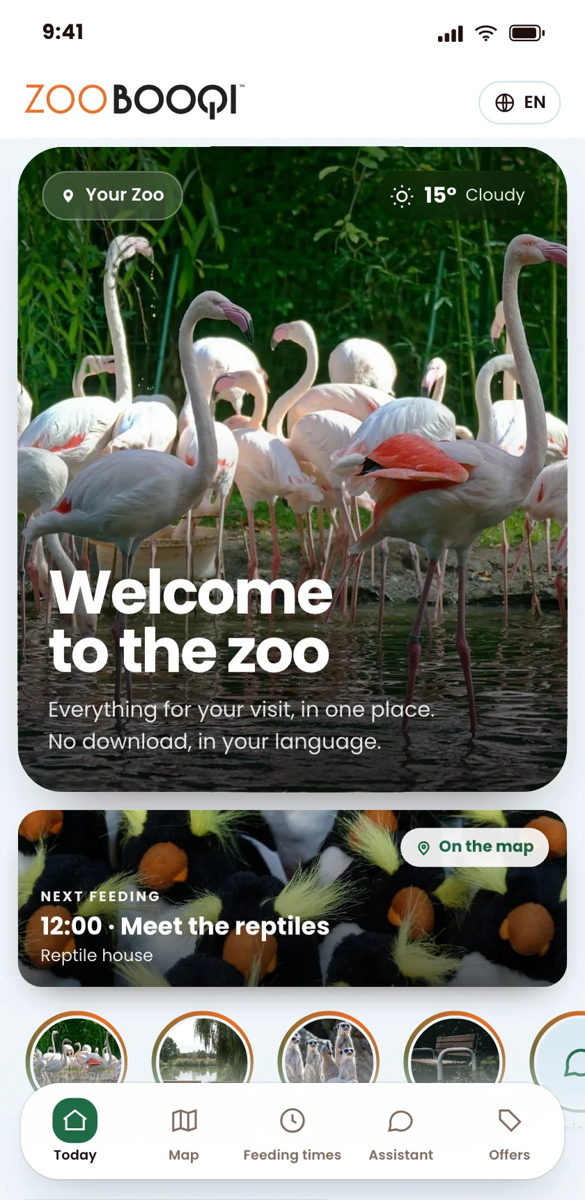 ZooBooqi with BooqiConnect on a phone